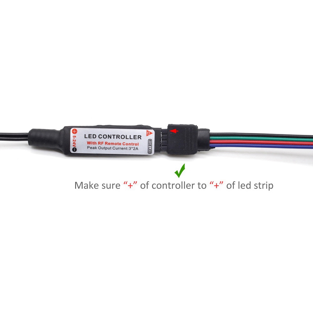SATA RGB Controller for Computer Case 5050 RGB LED Strip Light. 