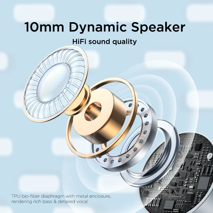 JR-EC06 TYPE-C Series In-Ear Metal Wired Earbuds. 