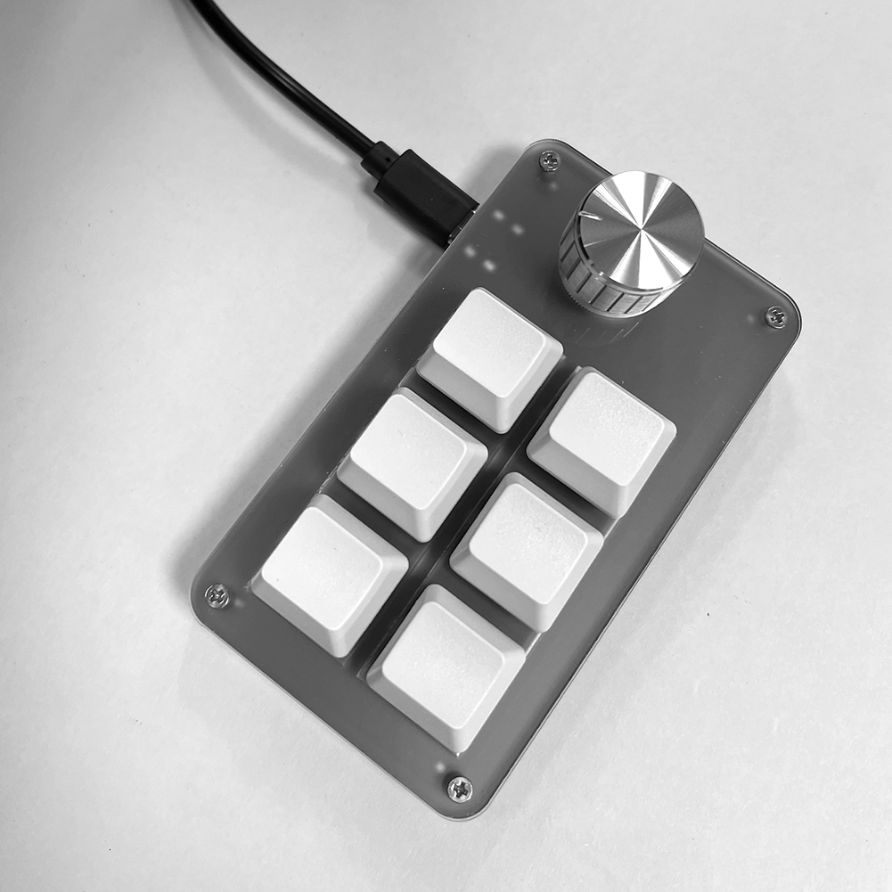 Macro Custom Gaming Keyboard Knob 3 / 4 / 6 / 9 /12 Keys Programmable Hotswap One-handed Mechanical Keypad for PS Drawing. 