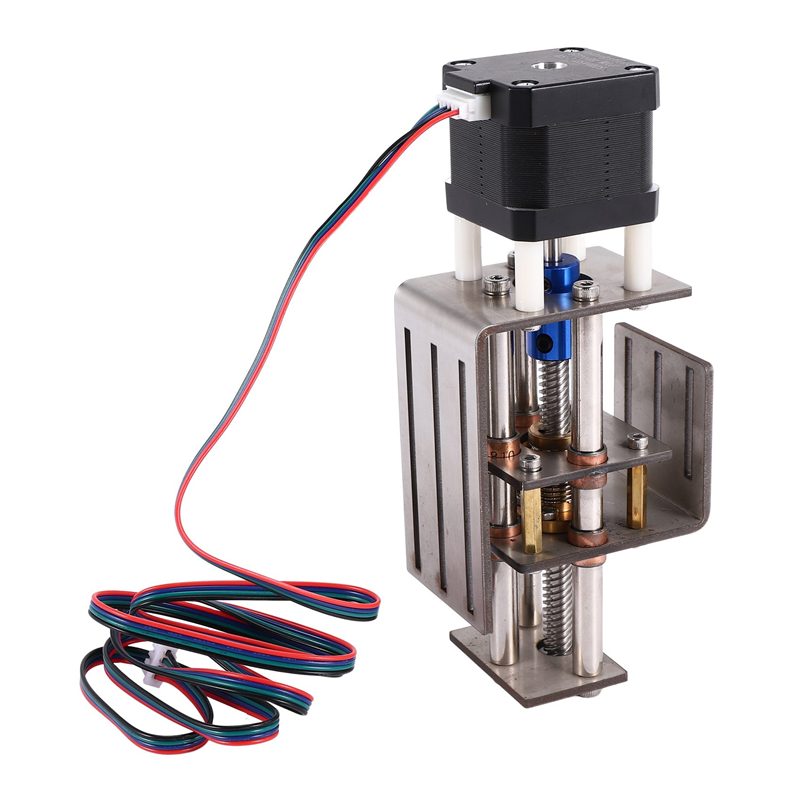 CNC Z-Axis Sliding Table CNC Router Kit DIY Milling Small Transmission Module 100mm Distance Wood Z Axis Motor