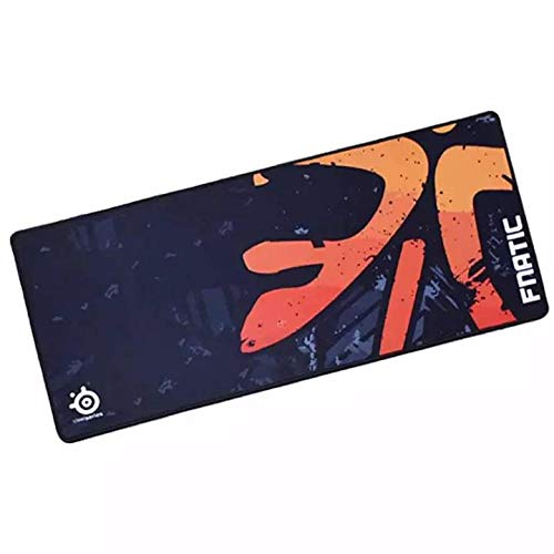 FNATIC Gaming Mouse Pad Extended Size 700mmX300mm For Keyboard & Mouse - Stitched Edge - Speedy Movement - Rubber Base Anti Slip - Optimized For All Gaming Mouse Sensors - Mouse Pad. 