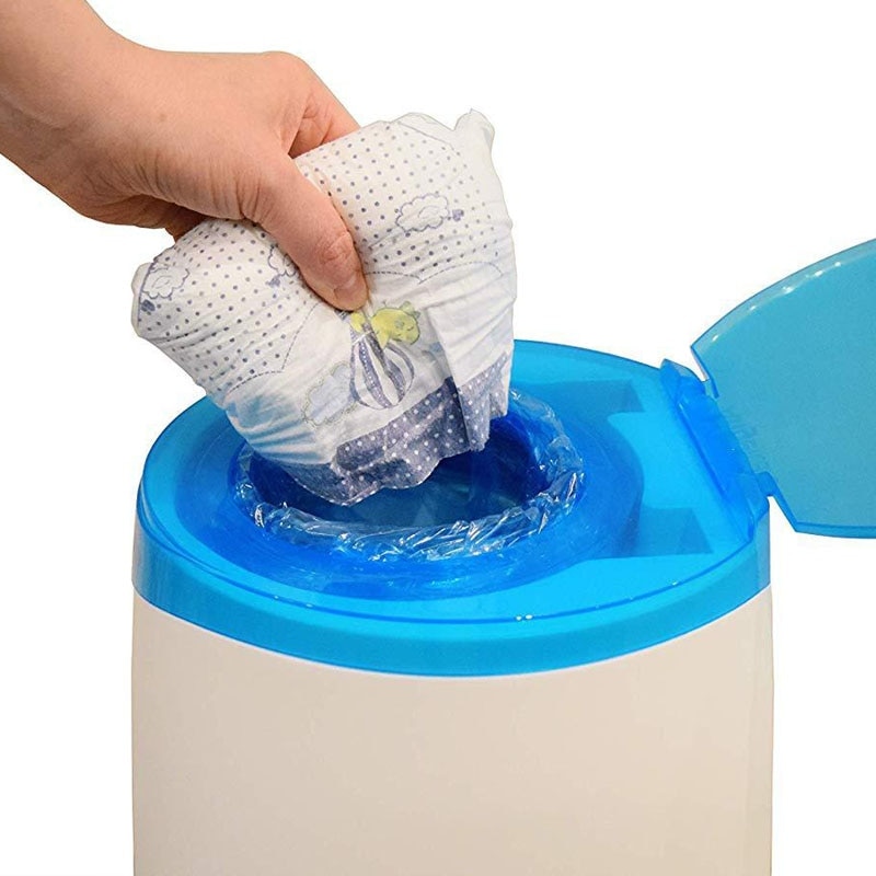Diaper Pail Refill Bags Diaper Trash Can Sacks For Trapping Bad Odor Disposable Garbage Bin Liners Baby Essentials. 
