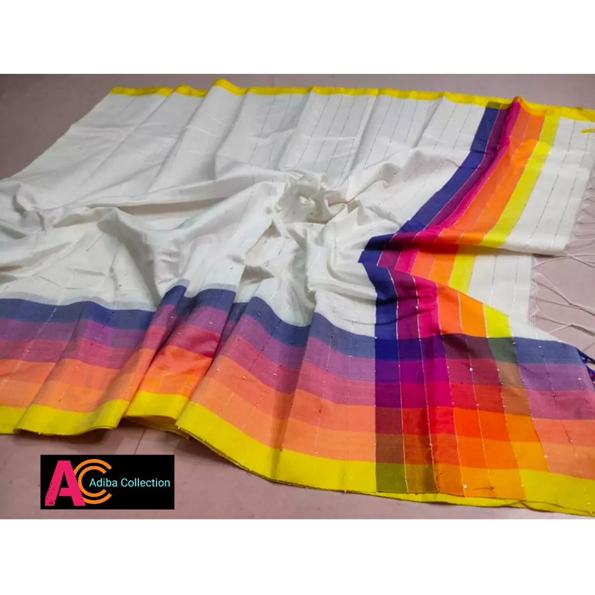 Saree rongdhonu chupki saree for women's - Sari - Saree - শাড়ি