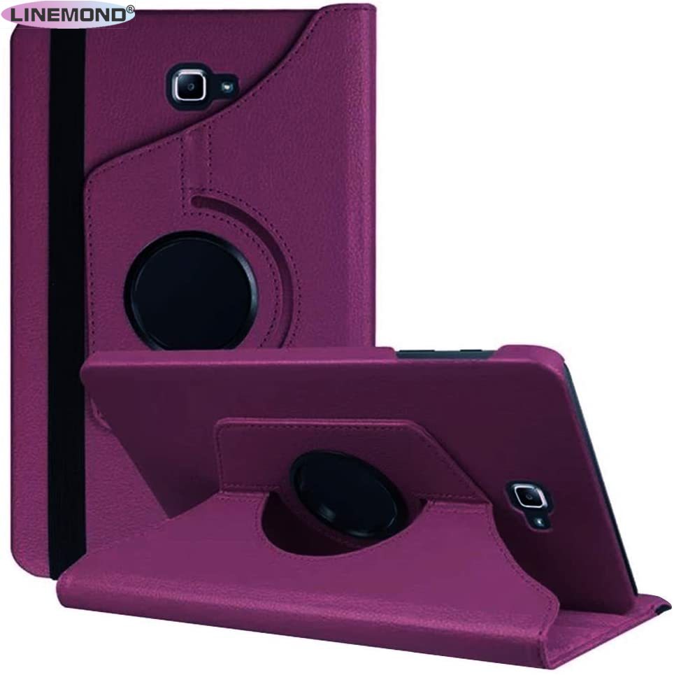 【FUPANG】Case for Samsung Galaxy Tab A 10.1 PU leather protective 360 degree tablet cover case stand function for tab a 10.1 inch (SM-T580/mible, pen version). 