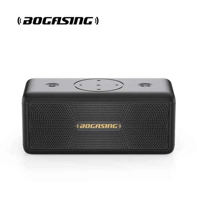 BOGASING M5 Bluetooth Speaker 40W Bluetooth 5.3 Wireless Speakers With 360 degree Surround Sound, IPX7 Waterproof, 30H Playtime. 