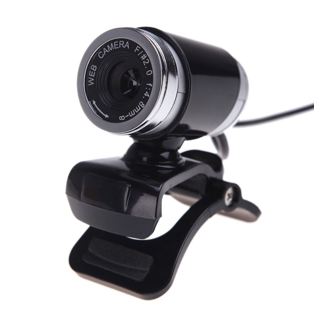 USB Webcam 12.0 MP HD Web Cam Computer Laptop PC 360 Degree Rotatable Clip-on Glass Lens Camera for Youtube Skype MSN. 