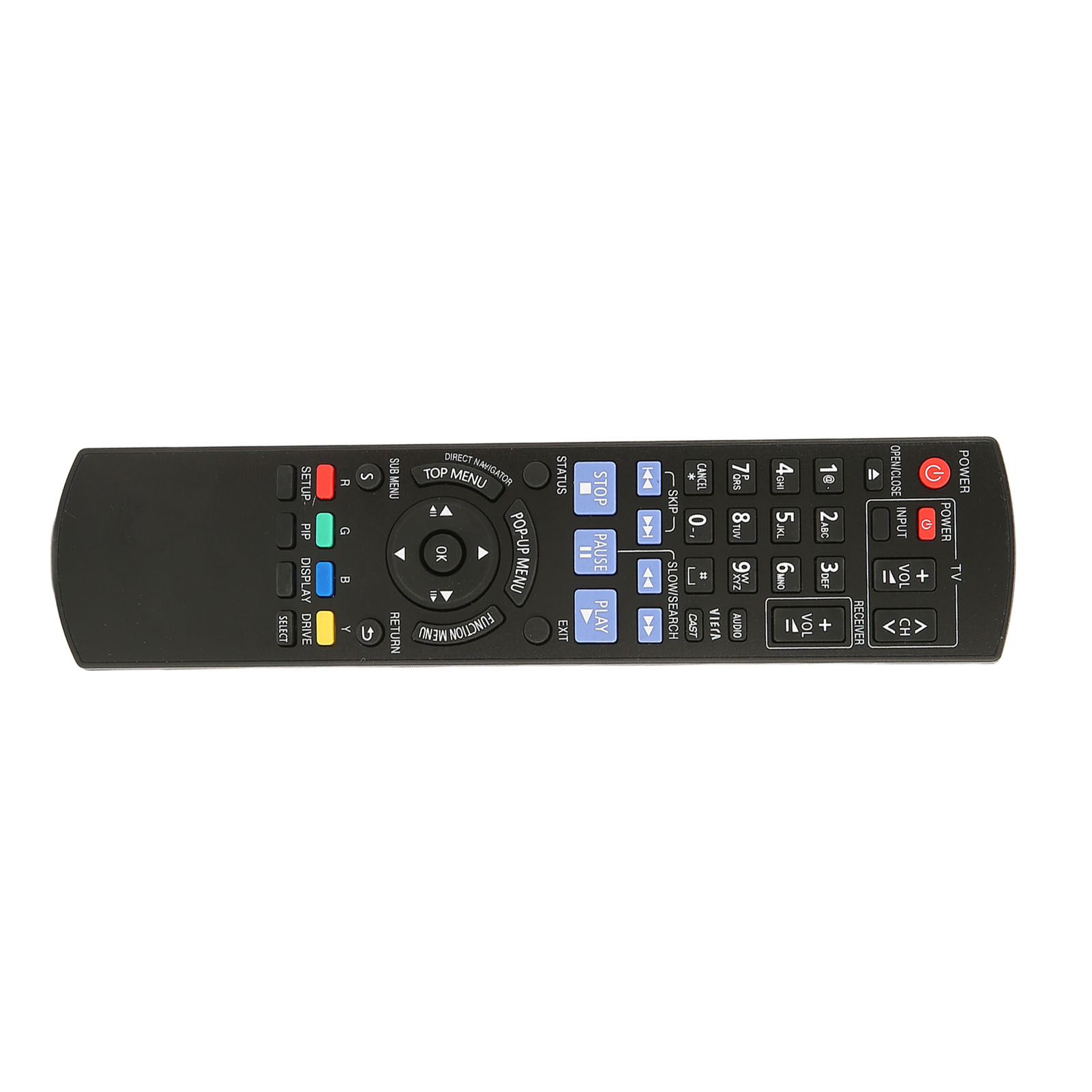 Disc Player Remote Control for DMP BDT300 BDT350 BD80K BD605K BD601K BD80 BD60 BD601. 