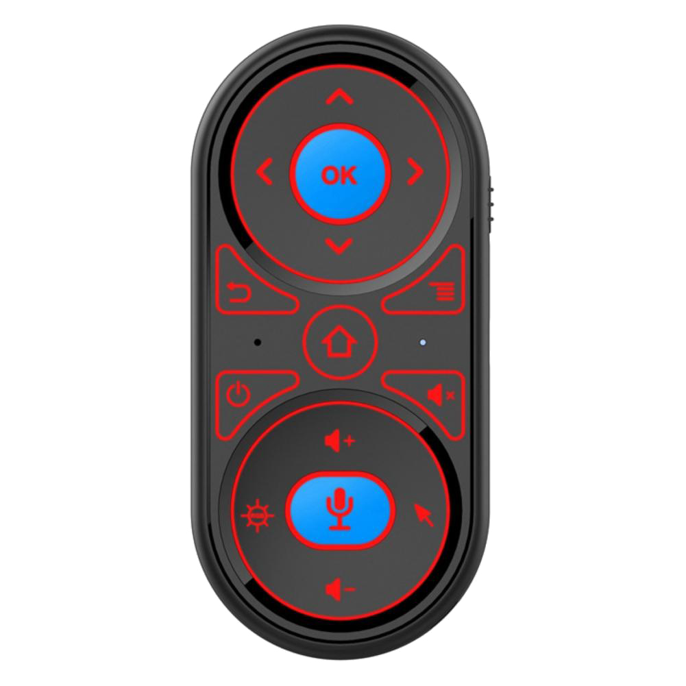Air Mouse Voice Microphone RGB Backlit Gyro Remote Control. 