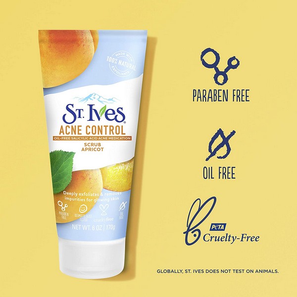 St. Ives Acne Control Face Scrub Apricot - Online Grocery Shopping and  Delivery in Bangladesh | Buy fresh food items, personal care, baby products  and more