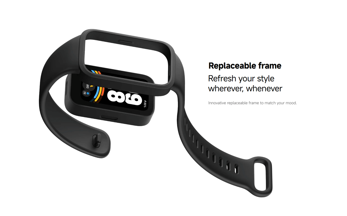 Xiaomi Smart Band 9 active -global version( 1 year replacement warranty ). 