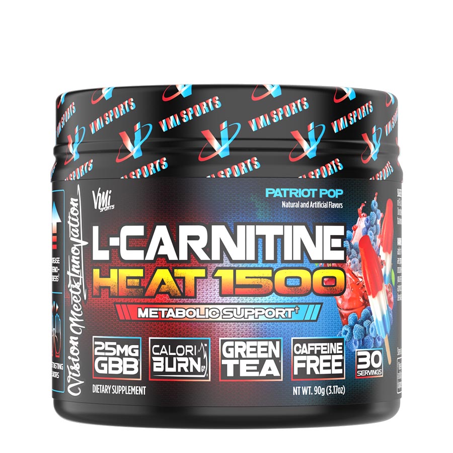 l carnitine 1500 heat L-Carnitine 1500 Heat by VMI Sports Stimulant Free Thermogenic Metabolic  Support & Fat Loss for Men & Women 1500mg L-Carnitine Convenient Powder 90  GM