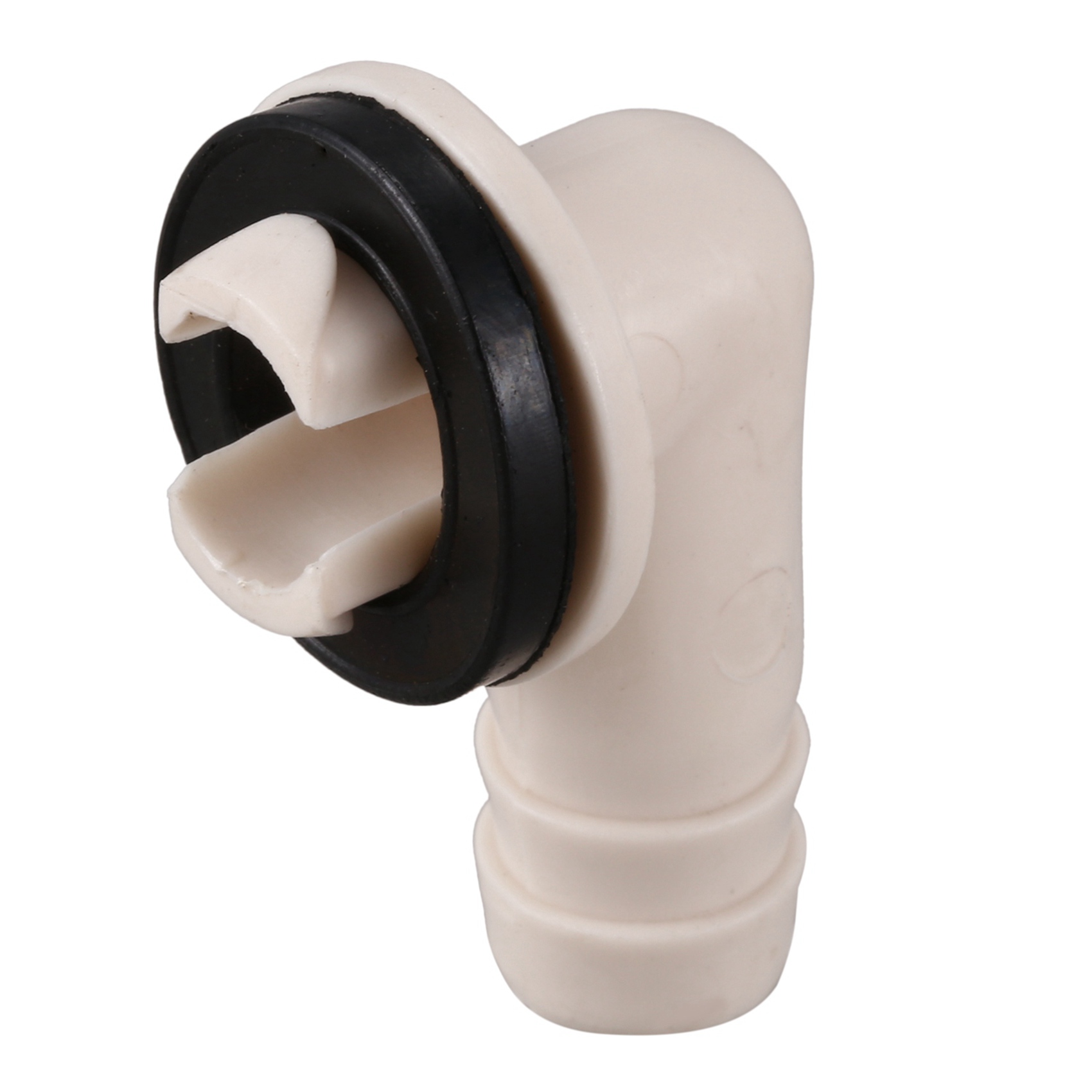 2X Air Conditioner Ac Drain Hose Connector Elbow Fitting for Mini-Split Units and Window Ac Unit 3/5 Inch(15Mm). 