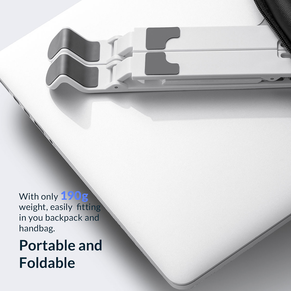 ORICO PFB-A24 POM Laptop Stand, Holder, Riser, Computer Tablet Stand For All Size Laptop. 
