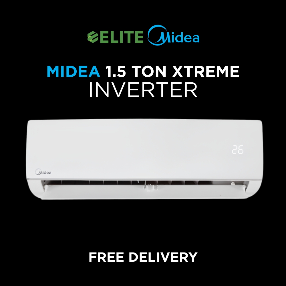 Midea 1.5 Ton Xtreme Inverter AC- MSI18 | Free Delivery
