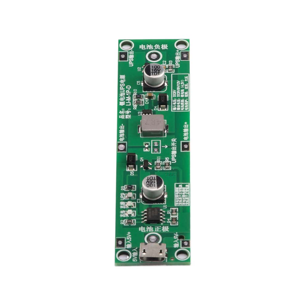 5V 18650 Lithium Battery Charger Protection Board Boost Step Up Module Charge Discharge the Same Time UPS Circuit Li-ion DIY Kit. 