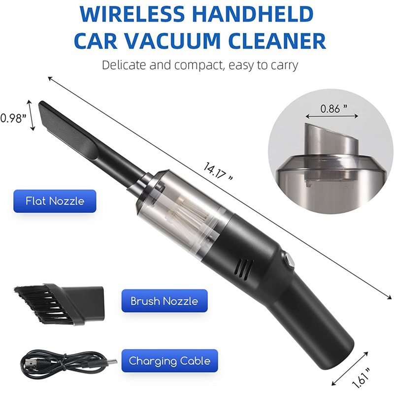 Handheld Vacuum Cordless Bug Catcher for Insect Spider Stink Bug Cockroach Bee, Rechargeable Portable Vacuum Cleaner. 