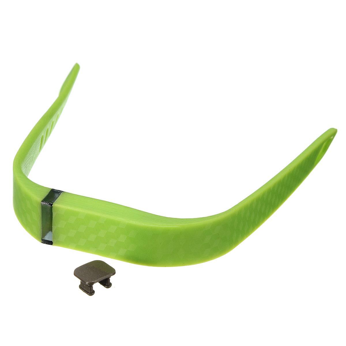 3D Replacement Wrist Band w/Clasp For Fitbit Flex Bracelet Large L (No Tracker) Green. 