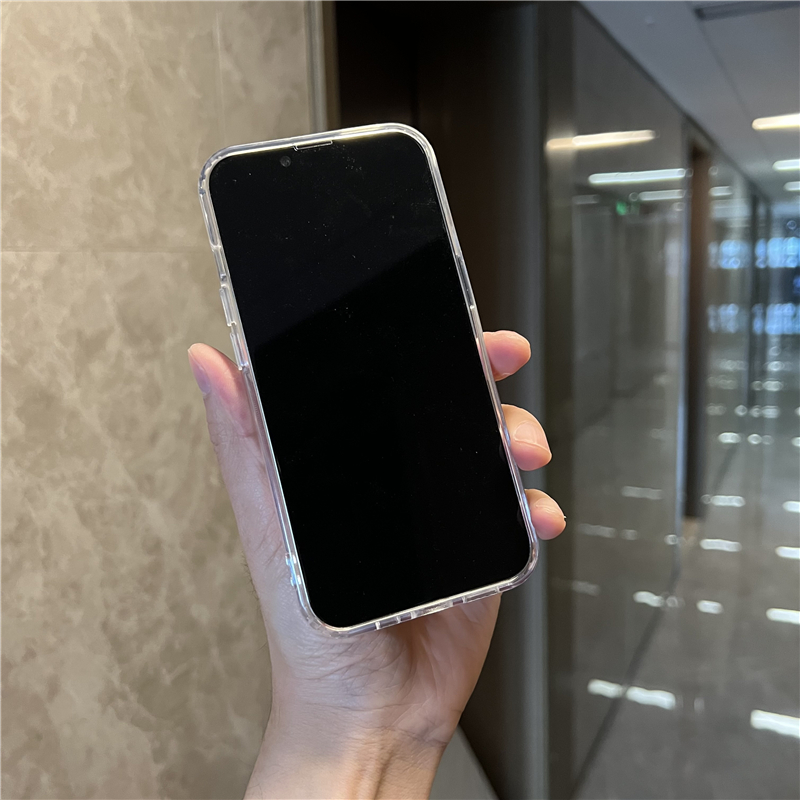 AnDyN CrashStar Magsafe Clear Shockproof Hard Phone Case For iPhone 14 13 12 11 Pro Max XS XR X 8 7 Plus. 