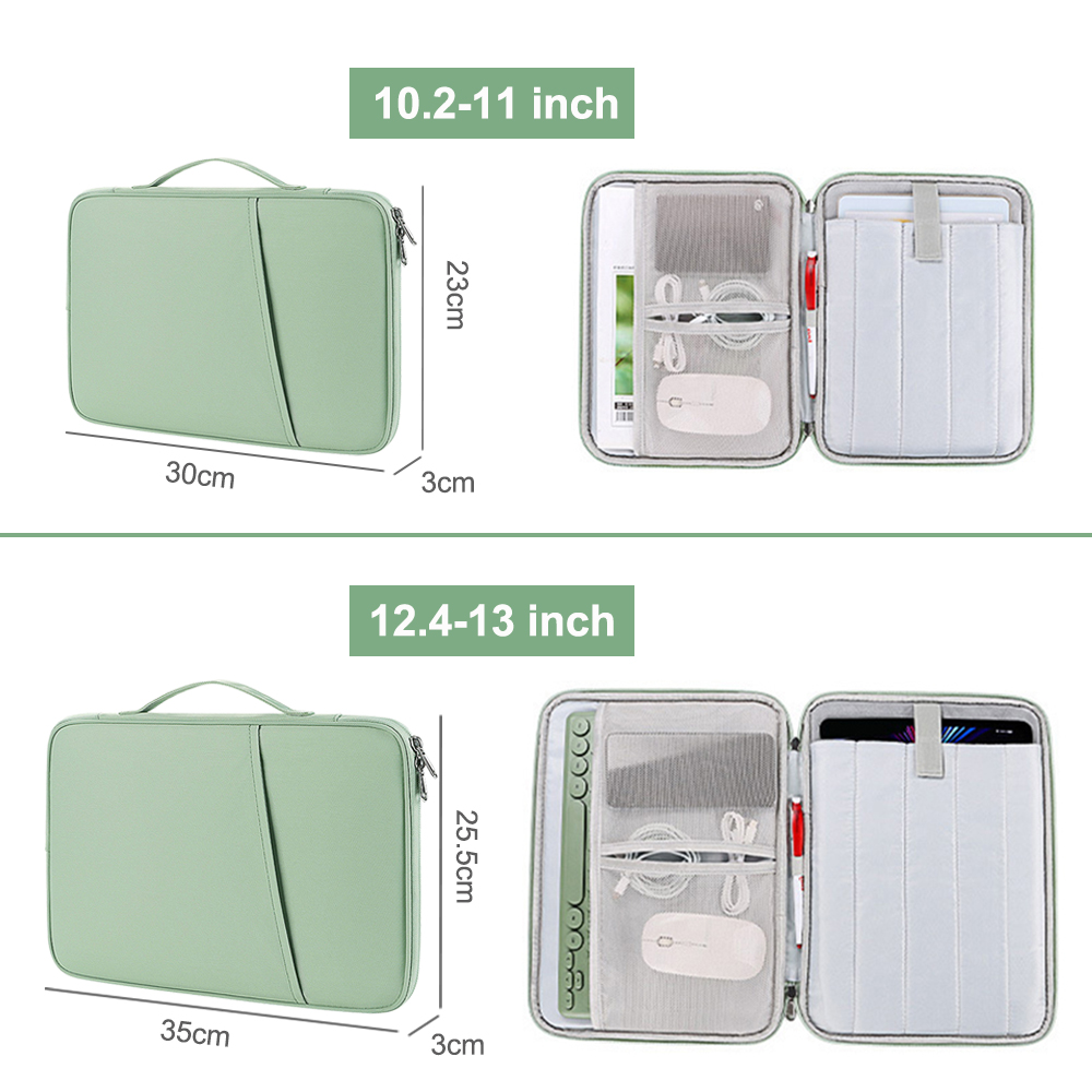 Tablet Bag for Samsung Galaxy Tab S9 Plus S9+ Xiaomi Mi Pad 6 Pro Sleeve Bag Pouch Portable Handbag for Lenovo Tab M10 FHD Plus. 