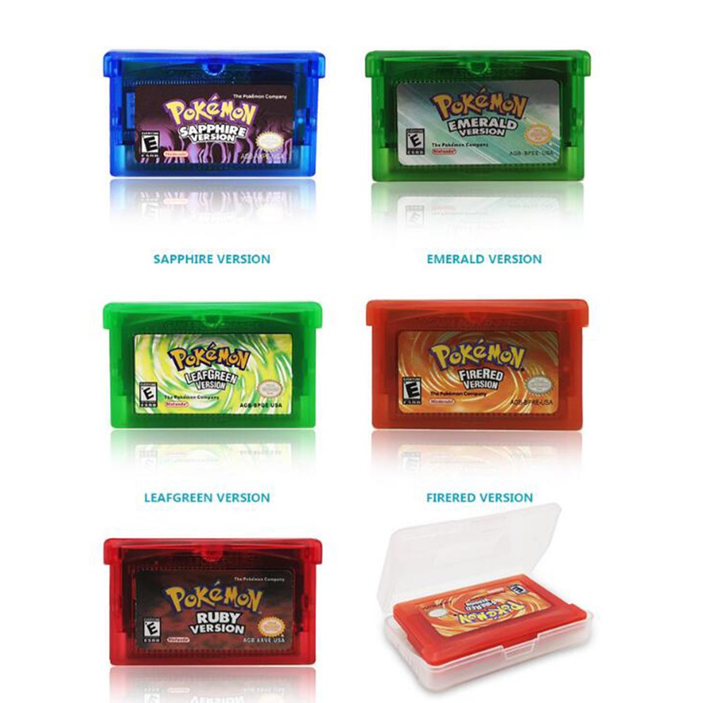 Pokemon Ultra Violet Version Gameboy Advance GBA Multi Colors Classic Game. 