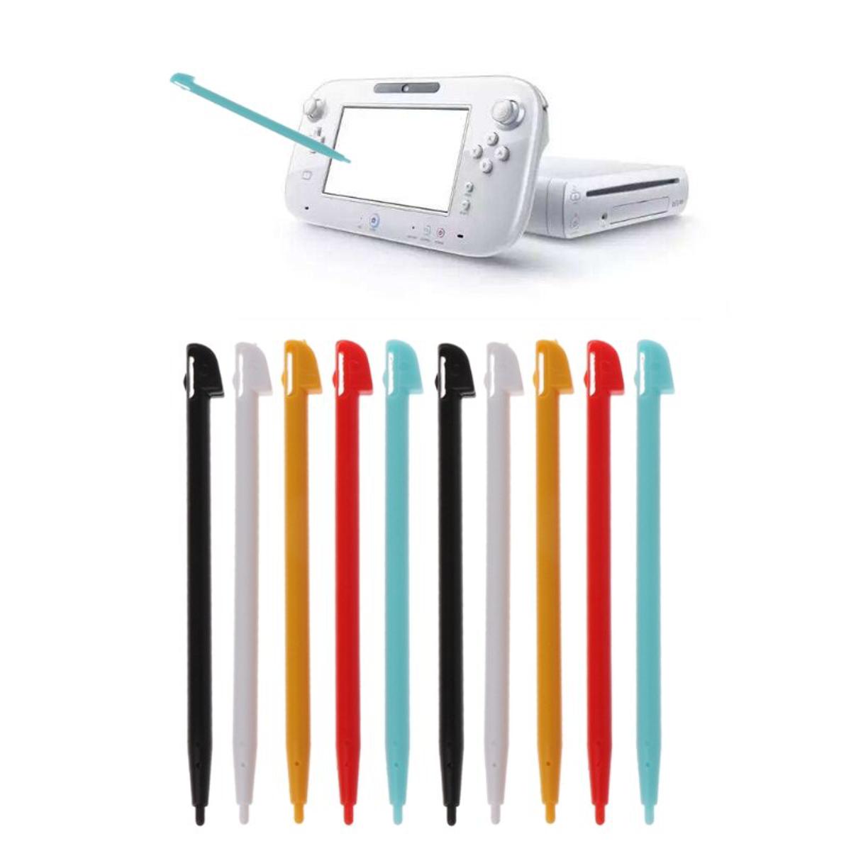 10Pcs Stylish Color Touch Stylus Pen For Nintendo Wii U WIIU Gamepad Console