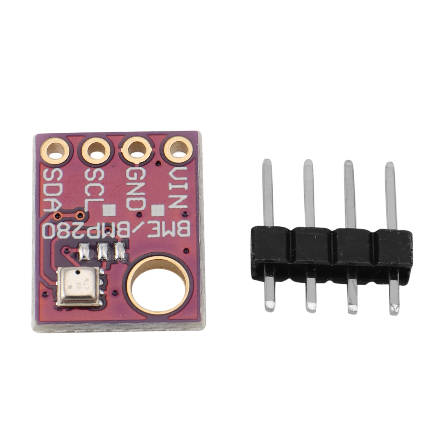 Bosch Sensortec 5V BME280 Ambient Temperature, Air Pressure and Approximate Altitude Sensor Module for Industrial HVAC Systems. 