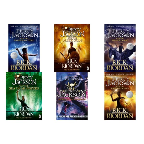 books by rick riordan percy jackson series