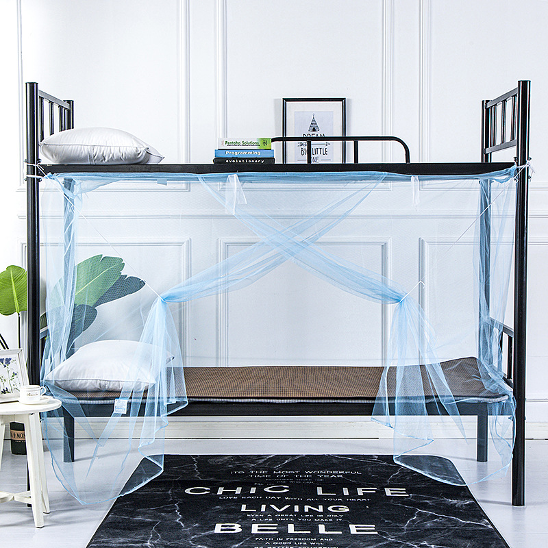 Student Mosquito Net Dormitory 1m1.2 M Single Bed Bunk Bed Bunk Bunk Single Door 1.5/1.8m Rice Bed Double. 