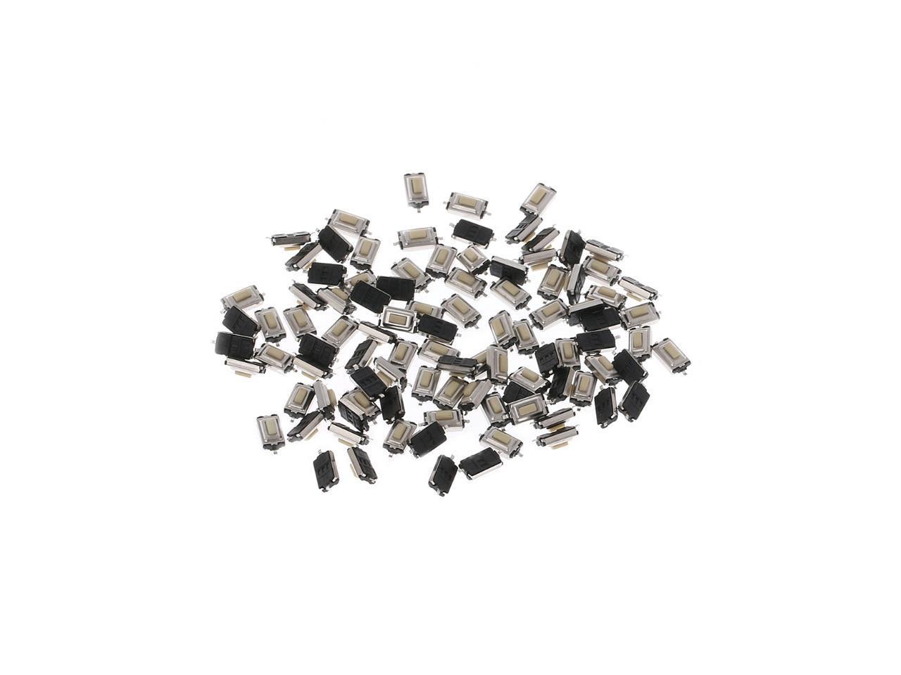 5Pcs- SMD 2Pin Momentary 2Pin Tactile Tact Push Button Switch 2 Pin 6x3.5x2mm On Off PCB SMD Touch Switch Momentary Push Button Switch Push Light Switches. 