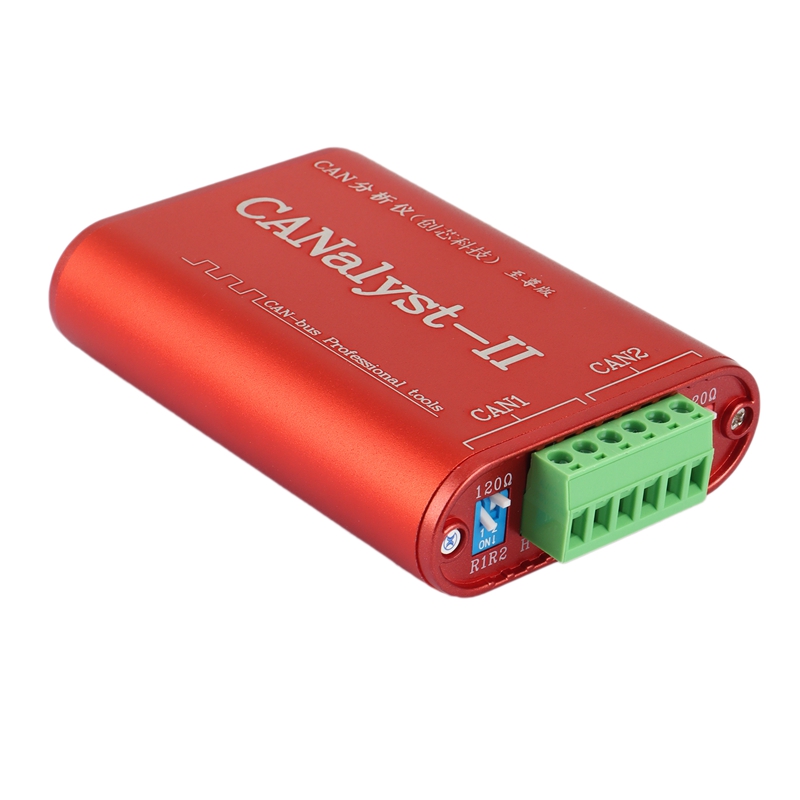 ZOROOM CAN Analyzer CANalyst-II USB to CAN Analyzer CAN-Bus Converter Adapter Compatible with ZLG USB to CAN. 