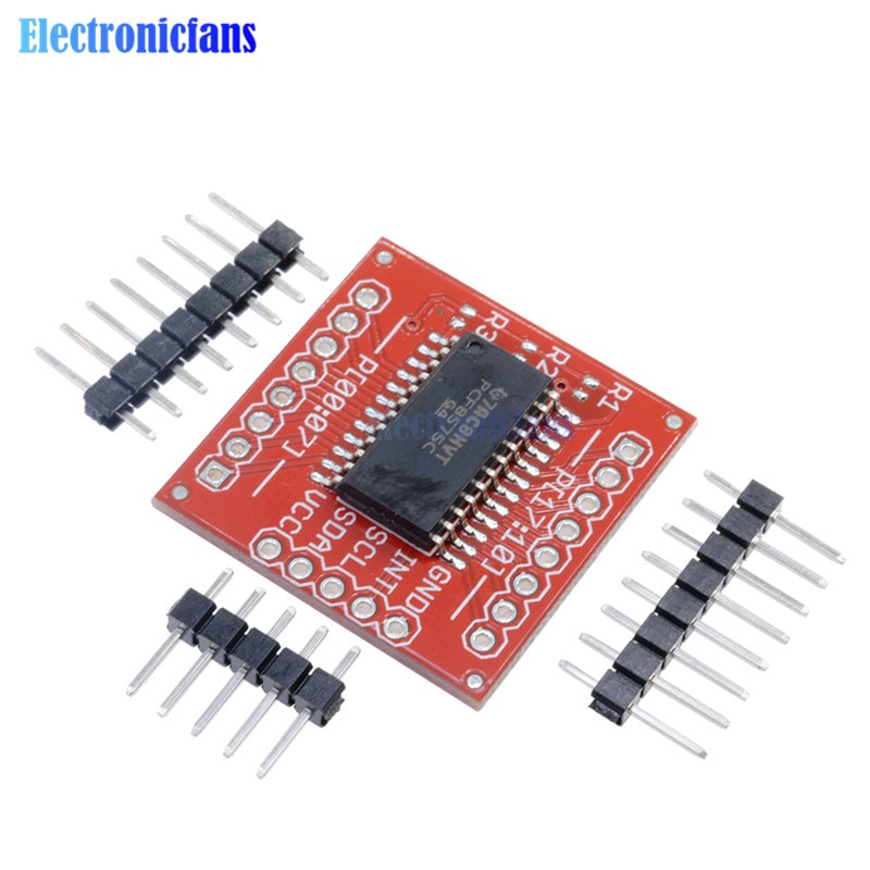 【Alizeker Mall】PCF8575 PCF8575C IIC I2C Extension Shield Module 400kHZ SMBus I/O Ports For. 