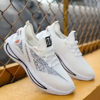 new stylish white shoes