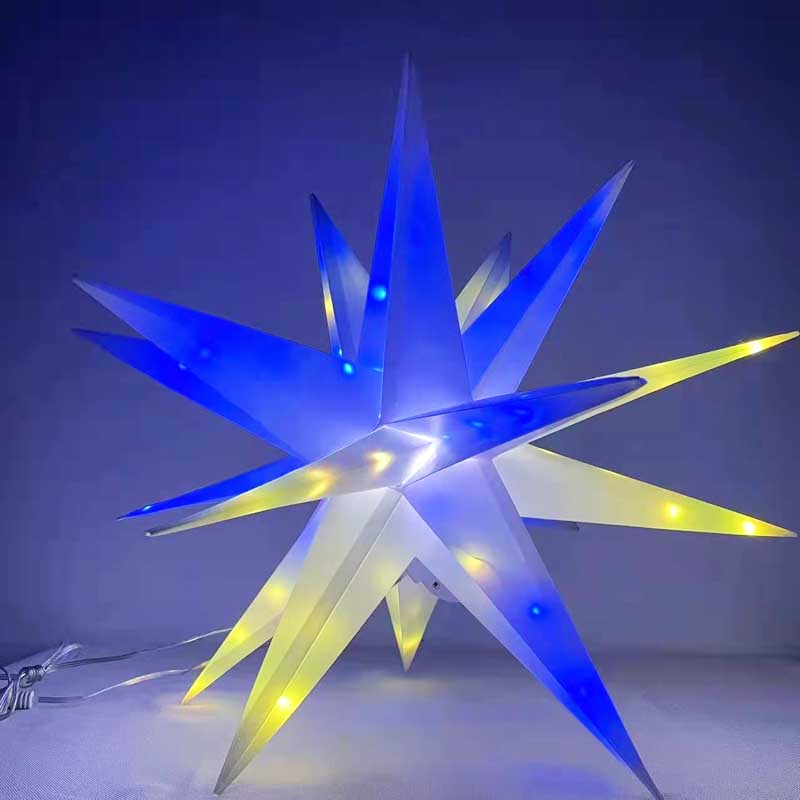 Explosion Starlight PVC Explorer Starry Sky APP Remote Control Christmas Tree Top Party Birthday Background Decoration Light. 