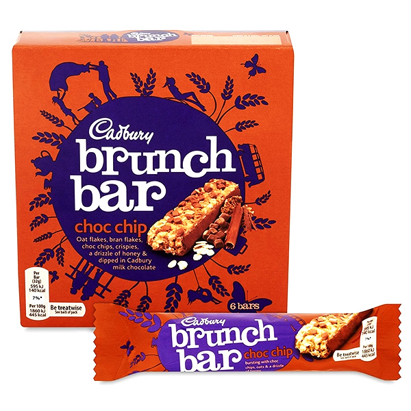 Cadbury Brunch Bar Choc Chip Bars