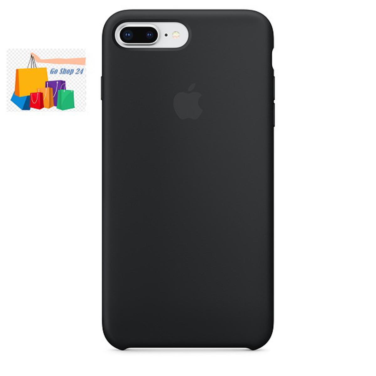 Apple iPhone 7 Plus / Apple iPhone 8 Plus Comfortable Liquid Silicone Mobile Back Case Cover (Back Case Cover For Smartphone)