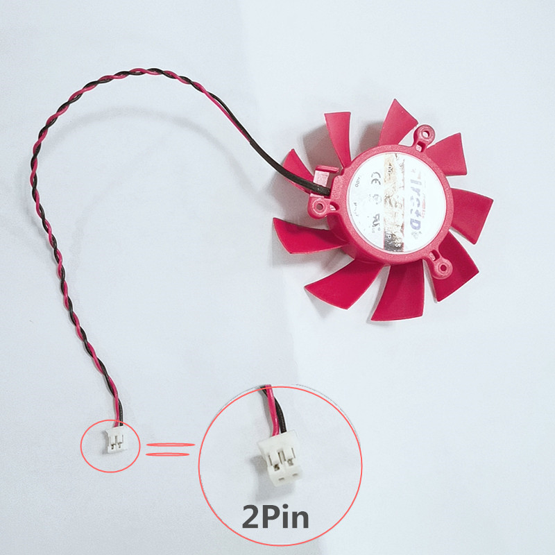 Firstd FD7015H12S Fan blade diameter 65MM hole distance 39MM 12V 0.43AMP graphics fan