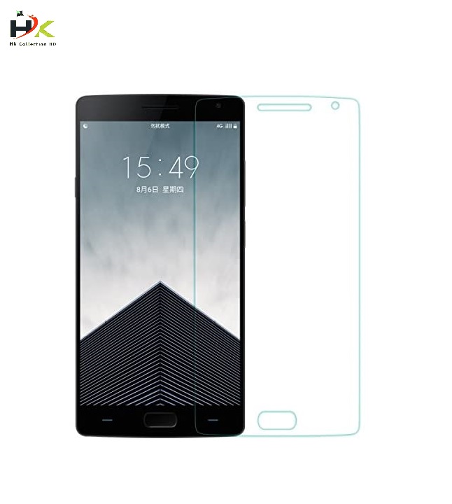 OnePlus 2 Tempered Glass Screen Protector 2.5D -Transparent. 