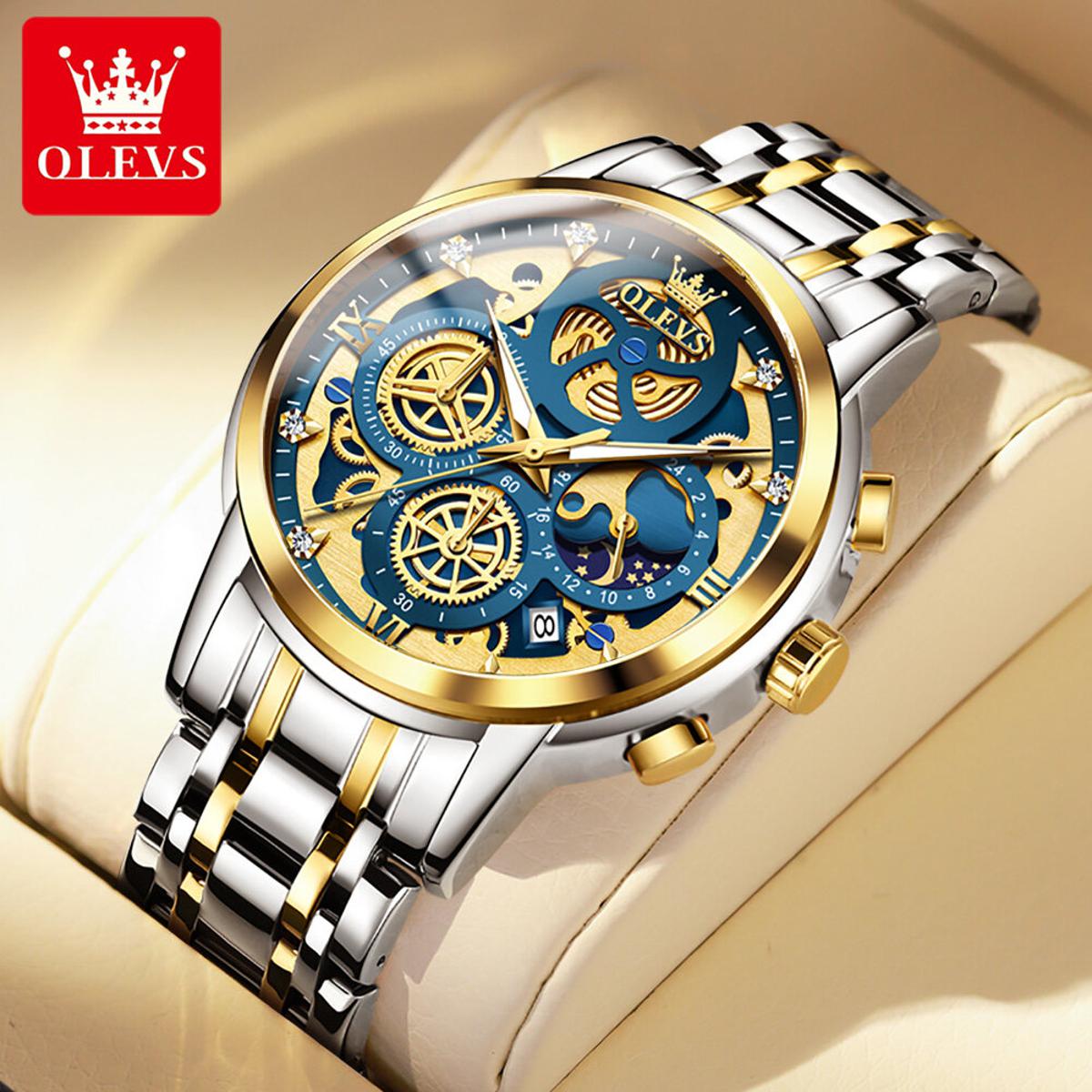 Olevs watch original on sale price