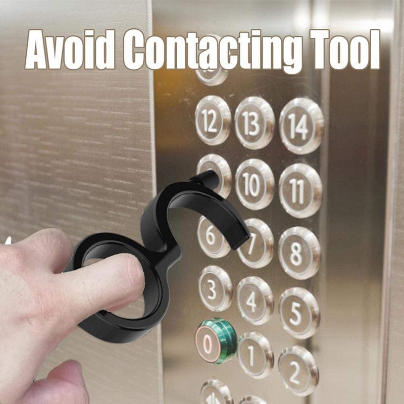 4pcs No Press Door Opener Tool Elevator Button Contactless Safety Door Handle Safety Protection Isolation Tool Black Buy Online At Best Prices In Bangladesh Daraz Com