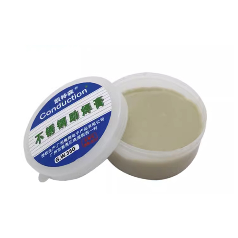 Quick Soldering Flux paste Solders paste For Stainless Steel galvanized Sheet/Copper/Iron/Aluminum Brazing/18650 Battery SnowWhite. 
