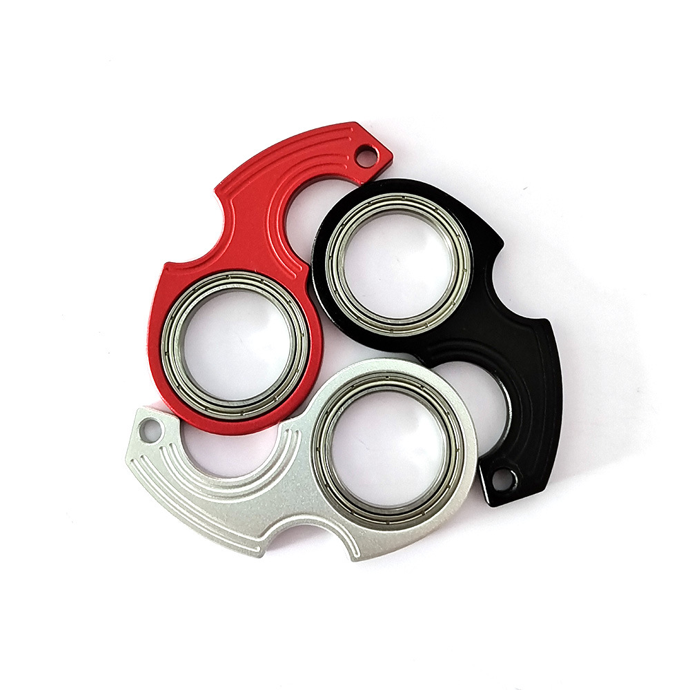 Aluminum Alloy Scimitar type rotary keychain Karambit spinner unzipped keychain fidget spinner 2nd generation fidget spinner. 