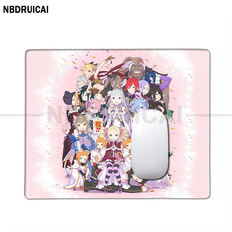 Re Zero Anime High Quality Comfort Mouse Mat Gaming Mousepad Size For Gameing World Of Tanks CS GO Zelda. 