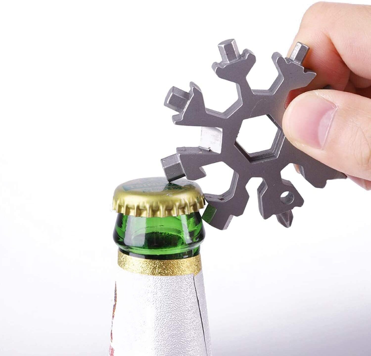Stainless Steel Multitool, Bottle Opener/Wrench/Screwdriver/Hand Tools With Keychain, Tool Kit For All Occasions, Gadgets - Tools. 