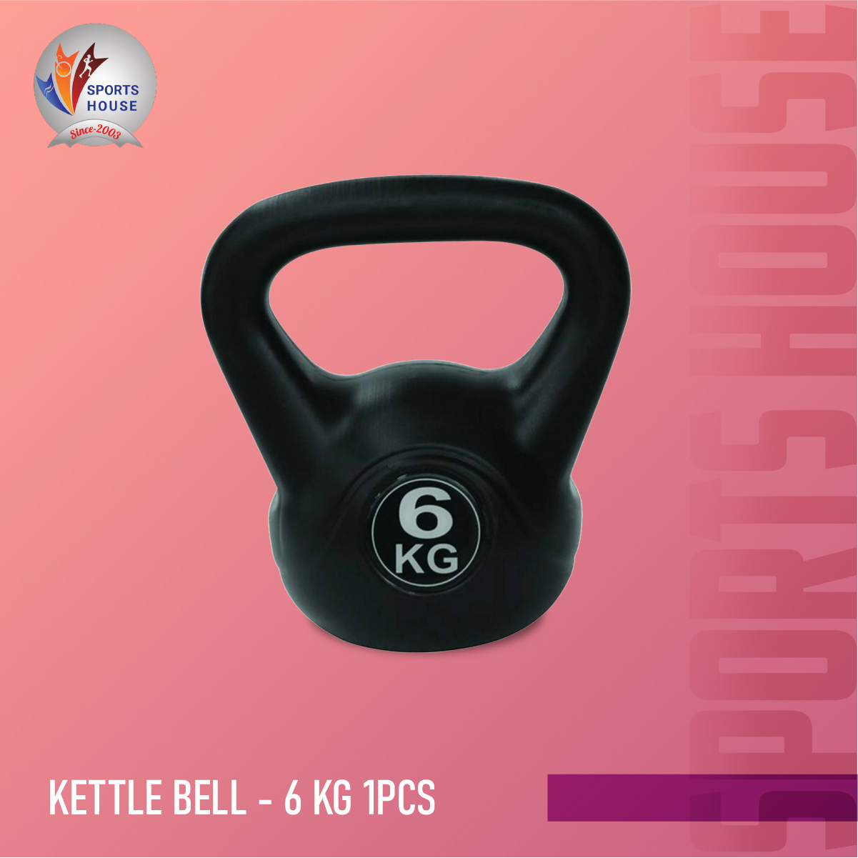 Kettle Bell - 6 Kg 1pcs