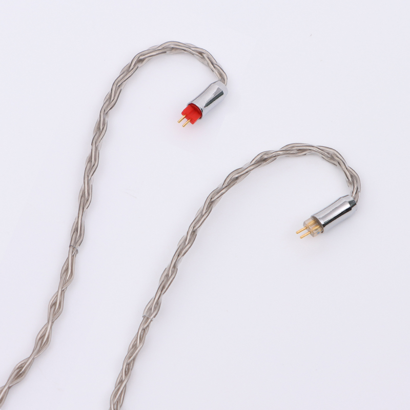 Xinhs 8 Core 2.5/3.5/4.4mm Silver Plated Earphone Upgrade Cable With Mmcx/2pin/qdc/tfz. 