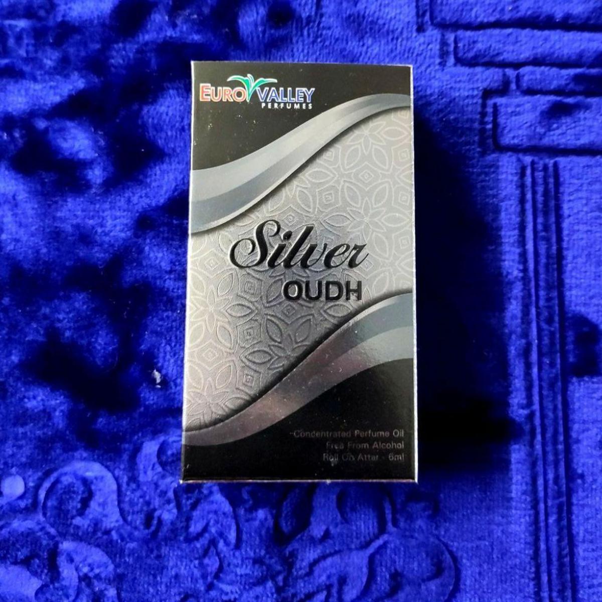 Euro Valley SILVER OUDH Roll On Attar 6ml, Premium quality ator