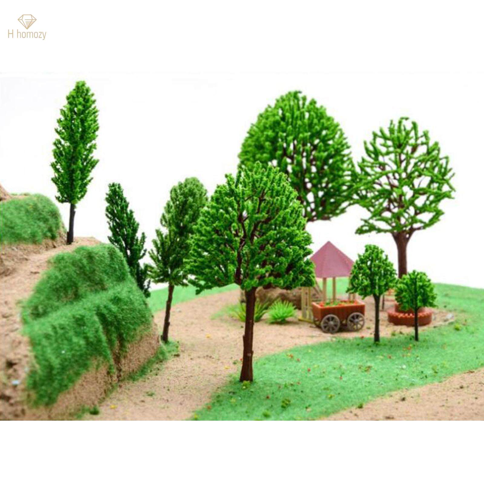 Static Grass Applicator Grass Planter for Architecture Model Street Building. 