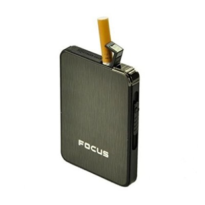 Focus Cigarette Case Inner Lighter Box Lighter Holder Case Portable Smoking Gadgets 10 Focus Cigarette Case Inner Lighter Box Lighter Holder Case Portable Smoking Gadgets