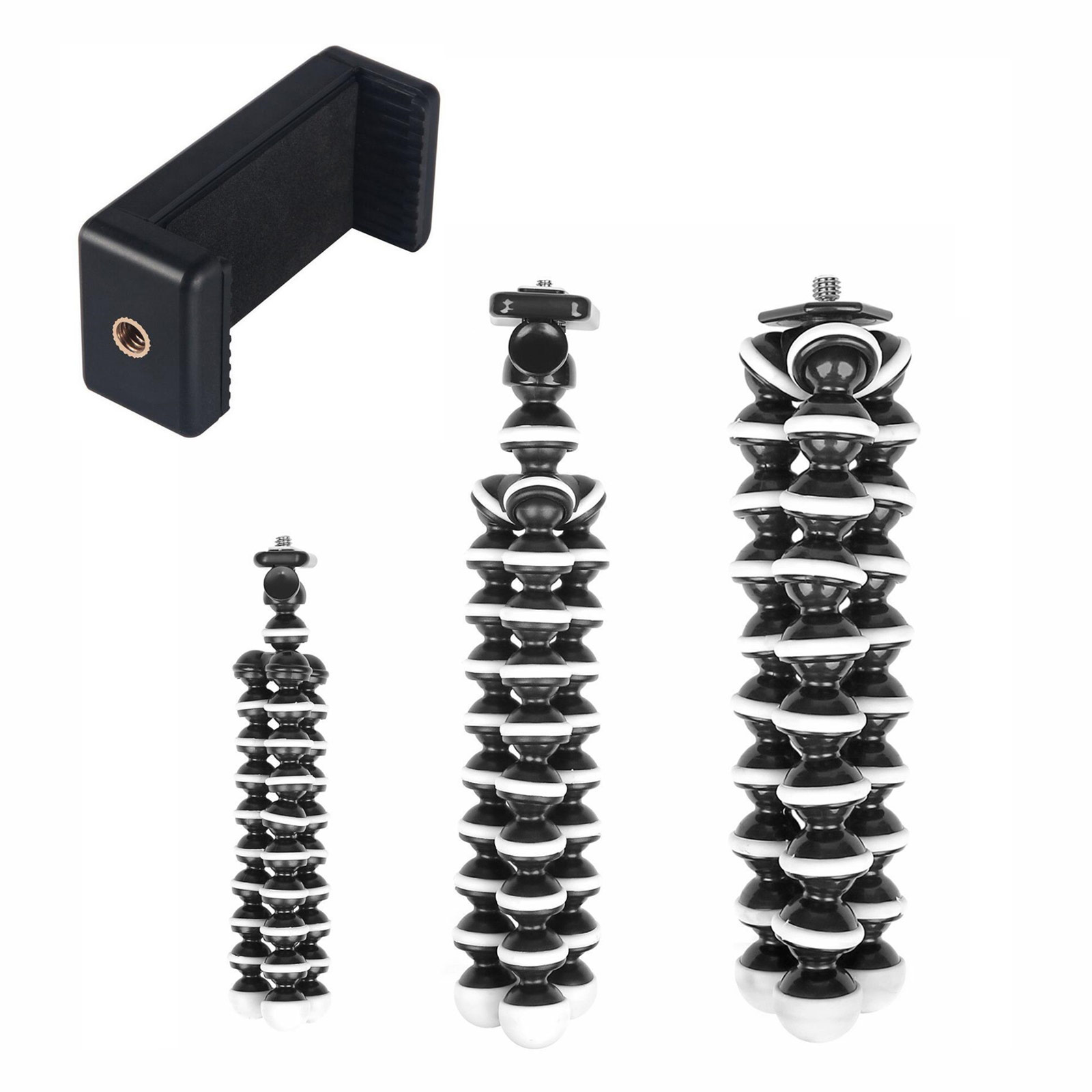Portable Flexible Tripod Octopus Stand Gorilla Pod Mount For Gopro Hero 7 6 5 4 3 Action DSLR Phone Stand Nikon Canon Sony
