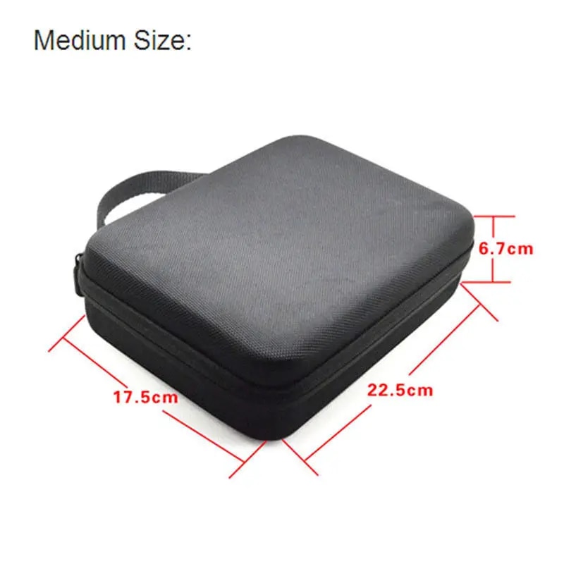 【Lejia】Action Camera Travel Storage Protective Bag Box for GoPro 7 6 5 4 3 2 SJCAM 6000 8000 9000 Xiao. 